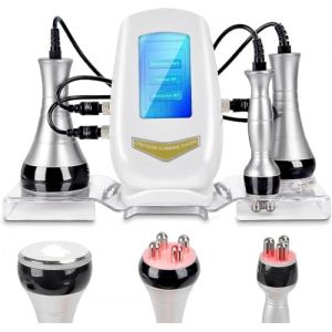 Cozion 40K Corps Amincissant Machine Appareil Anti Cellulite, 3 en 1 Lipocavitation Radiofrequence Appareil Multipolaire Radiofréquence Visage Corp Entier Masseur Amincissants et Raffermissants (CozionEU, neuf)