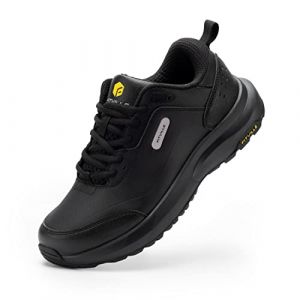 FitVille Chaussures Randonnée Hommes Extra Larges Chaussures de Course Imperméables Chaussures de Sport Légères Respirantes avec Soutien de Voûte Plantaire Soulager Douleurs au Talon 43 EU X-Large (Pengxia_FV, neuf)