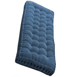 uyeoco Coussin pour Banc de Jardin Exterieur Interieur Coussin pour Banc Coussin Matelas Assise Dossier pour Banc de Jardin balancelle canap&eacute; 1/2/3 Places(Dark Blue,170x50cm) (XHIDLM, neuf)