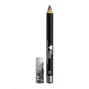 ALL TIGERS - Fards à paupières Vegan - Hautement pigmenté - Ingrédients naturels - Teinte taupe "Let your eyes talk" 309 - Crayon 3 en 1 pour les yeux - Tenue longue durée - Cruelty-free (ALL TIGERS, neuf)