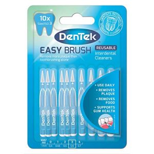 DenTek facile Brosse ISO 3, 0,60 mm brosses interdentaires 10 ct (Thomas Eder, neuf)