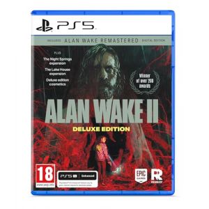 Alan Wake 2 Deluxe Edition - PS5 (Pressstart, neuf)