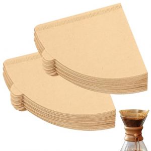 200 Pcs Filtres &agrave; Caf&eacute; en Papiers de Filtre &agrave; Caf&eacute; Papier Taille 2, Forme en V Papier de Filtre &agrave; Caf&eacute; Non BlanchiFiltre &agrave; Caf&eacute; C&ocirc;ne, Filtres en Papiers &agrave; Caf&eacute;s pour Cafeti&egrave;re Machines &agrave; Caf&eacute;s (bigemai, neuf)