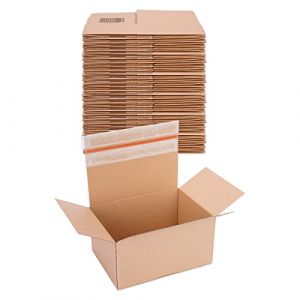 verpacking 60 cartons automatiques d'exp&eacute;dition avec couvercle adh&eacute;sif 23 x 16,5 x 11,5 cm - VP 35 (verpacking, neuf)