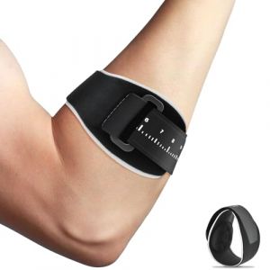 ECHOBUY 2 Pack Coudière Tendinite Réglables Coudières Tendinite avec 3D Coussin de Compression Coudière pour Tendinite et Épicondylite Antidérapantes Attelle Coude pour Tennis Golf Gym (LJ ROSE LTD, neuf)