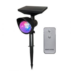 Projecteur solaire d'extérieur, projecteur solaire de Noël, lumières d'extérieur LED de vacances, projecteur solaire étanche, projecteur solaire multicolore, projecteur solaire de jardin, projecteur (benhaoq, neuf)