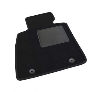 DHCarMats - Tapis c&ocirc;t&eacute; guide compatible avec Mazda 2 2015-2025 No Hybrid - Tapis sur mesure - 1PC - Fabriqu&eacute; en Italie (DH carmats, neuf)