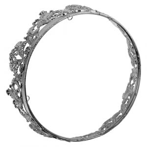 Gatuida Couronne de Prince pour Homme Adulte et Tiare de Roi Vintage Accessoire de D&eacute;guisement pour F&ecirc;te Halloween et Bal de Promo (Brandon Zou, neuf)