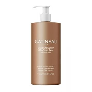 Soin Instant Soleil GATINEAU Golden Glow Gradual Tan - 1 litre - 33.8 Oz (MaBoutique Sihat, neuf)