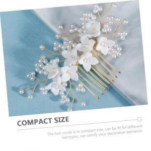 SHERCHPRY Accessoires De Cheveux Antiques Pour Cheveux De Mari&eacute;e Peigne De Mariage Accessoires De Cheveux Pour Filles Pince De Mari&eacute;e Bling-Bling Pour Mari&eacute;e Pour Cheveux De Mari&eacute;e (Dnna Huang, neuf)