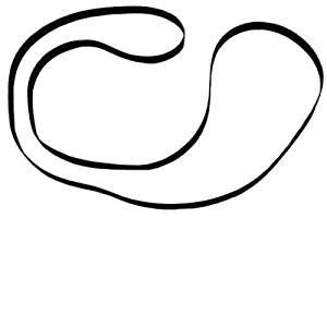 Platinumpower Courroie de Transmission pour Technics Sl-200, SL-210, Sl-220 (D.T.C.L, neuf)