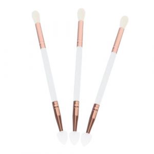 FOMIYES Pinceau De Maquillage &Agrave; Double T&ecirc;te Pour Fard &Agrave; Paupi&egrave;res De Luxe Portable Et Robuste Pour Un Usage Quotidien (Family&Personal, neuf)