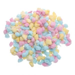 COMPUKAS 500G Boules de Coton Color&eacute;es pour B&eacute;b&eacute; Nettoyage Doux Visage 3 pour B&eacute;b&eacute; et Soins de Peau Pratiques et (Sublimation.Shine, neuf)