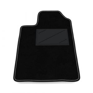 Tapis de Voiture CÔTÉ CONDUCTEUR 1 pièce Compatible avec Renault Clio 2-Clio Histoire 1998-2012 | 1 Tapis sur Mesure (Somer Car, neuf)