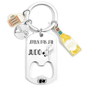 VZIUYTRE Cadeau Fan de Basket Coach Porteclef D&eacute;capsuleur Original Porteclef Personnalis&eacute; pour Basket Chasseur Football Golfeur Motard P&ecirc;cheur Cycliste Rugby BOXE JUDO TENNIS Cadeau (10) (pingxiangshiyangkaidianzishangwuyouxiangongsi, neuf)