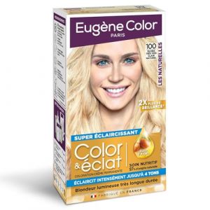 Coloration Permanente 100 Blond Tr&egrave;s Tr&egrave;s Clair Naturel Huile d'Argan Color & &Eacute;clat EUGENE COLOR - la boite de 115 ml Lot De 3 - Par Lot (March&eacute; Parisien, neuf)