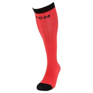 CCM Socklinerk Chaussettes de hockey Senior Taille 37-46, rouge, taille unique (TRADEFOR, neuf)