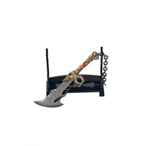 1 pc Dieu de la Guerre Chaos Lame Tonnerre Marteau Hache &Eacute;p&eacute;e Arme Mod&egrave;le Porte-cl&eacute;s avec Pr&eacute;sentoir pour (Emballage standard 6) (Beilaida, neuf)