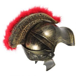 Holibanna Casque Romain Cosplay Pour Adultes, Casque De Soldat Romain En Plastique Dor&eacute;, Accessoire Costume Guerrier M&eacute;di&eacute;val Homme Pour Festivit&eacute;s Et Carnavals, Taille Unique, L&eacute;ger Et Portable (dibey, neuf)