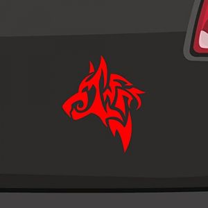 Autocollant de tuning pour voiture - Motif loup-garou tribal - 6 tailles et 21 couleurs (Stickerfreaks, neuf)