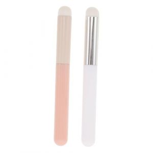 Ipetboom 2pi&egrave;ces Pinceaux &agrave; &agrave; T&ecirc;te De Champignon Applicateurs De Maquillage Pour Gloss Lot De Pinceaux Souples Pour Usage Personnel (KinRoZ, neuf)