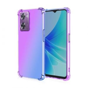 EASSGU Coque pour HMD Pulse/HMD Pulse+ (6.65" inches), Housse de Protection de Couleur D&eacute;grad&eacute;e Transparente, &Eacute;tui de T&eacute;l&eacute;phone Anti-Chute et Anti-Rayures - Bleu Violet (EASSGU, neuf)
