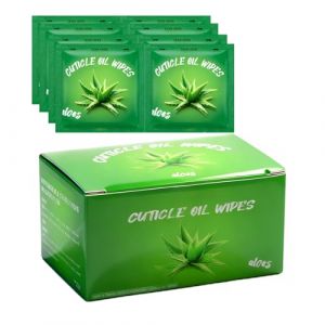 Opdestn Tampons Impr&eacute;gn&eacute;s d'Huile Fortifiante pour Ongles - Effet &Eacute;paississant 100 Disques,Soin &agrave; l'Huile apr&egrave;s Manucure,pour Femmes Adultes Filles Maison Voyage Salle de Bain (Opdestn, neuf)