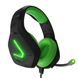 Orzly Casque de Jeu pour PC et Consoles de Jeu PS5, PS4, Xbox Series X | S, Xbox One, Nintendo Switch et Google Stadia - Son stéréo avec Micro antibruit - Hornet RXH-20 Édition Sagano (Syntiga Europe - FR, neuf)