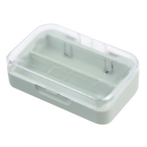 MERRYHAPY Organiseur De Maquillage Portable Avec Miroir Boîte De Rangement Pour Rouges à Lèvres Et Cosmétiques Design Pratique Pour Commode Couleur Verte Anti-poussière (Tanomi, neuf)