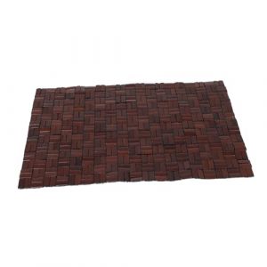 ARTSEWPLY Tapis De Bain Bambou Antidérapant Tapis De Pliable Étanche Pour Salle De Bain Sauna Et Accessoires De Spa Design Chic Et Portable (Xiiierw, neuf)