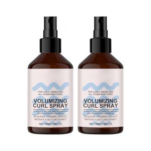 Spray Volumateur Pour Cheveux Fins Spray &eacute;Paississant Hydratant D&eacute;Finissant Les Boucles 100ml, Pour La Maison, Les Salons De Coiffure, Les Voyages Et Les Mariages (2) (LASX, neuf)