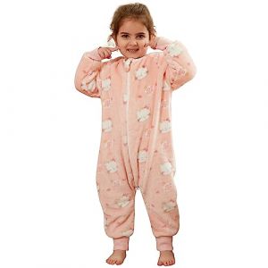 Daysskk Gigoteuse Hiver 18-24 Mois Tog 2 Surpyjama B&eacute;b&eacute; Hiver Pyjamas en Flanelle Super Doux Gigoteuse avec Jambes Tog 2 Sac de Couchage B&eacute;b&eacute; Hiver (Daysskk, neuf)