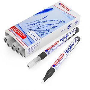 Marker acrylique Edding E-5300 Fine Black | 10 morceaux (Stock Bureau Maison Bien-&ecirc;tre, neuf)