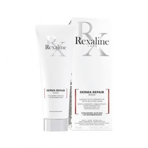 Rexaline Derma Repair Mask – Masque Nutri-Réparateur Peaux Sensibles – Hydratant & Apaisant – Acide Hyaluronique RX2 & Camomille – Texture Crème Fraîche – 75ml (Vios Advocatus, neuf)