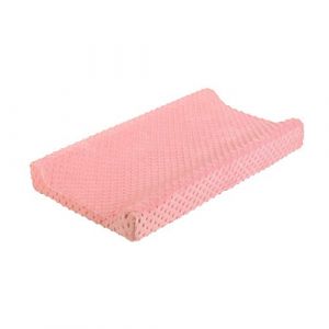 Housse de table à langer pour matelas de bébé - Housse de matelas à langer - Porte-biberons (rouge pastèque, taille unique) (bashfulsert, neuf)