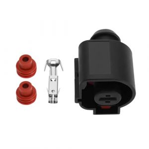 VGOL Connecteur de d&eacute;marreur de voiture 1 broche 1K0973751 Connecteur de d&eacute;marreur de voiture faisceau de c&acirc;blage Plug Compatible avec VW Compatible avec Audi Compatible avec Skoda (VGOL, neuf)