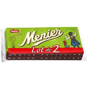 MENIER - Menier Chocolat Noir À Pâtisser 200G - Quatre Articles (J&S France, neuf)