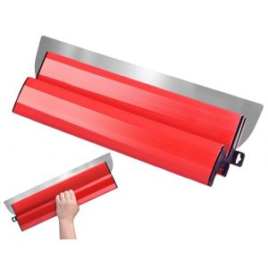 LAOYE Spatule Enduit Lissage 80cm Lisseuse Enduit 800mm Lame a Lisser Enduit Couteau &agrave; Enduire Lissage Outil Lissage Parfait Inox pour Pl&acirc;trage de Plafond et Mur Bandes &agrave; Joint Placo (Laoye, neuf)