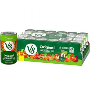 V8 Original 100% Vegetable Juice, Vegetable Blend with Tomato Juice, 5.5 FL OZ Can (Pack of 24) (ANTILLES SUR TARN, neuf)