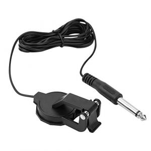Micro pour Violon, 6.35mm Pickup Clip-on Microphone piézo-électrique pour Violon (Yisteel-EU, neuf)