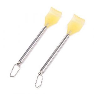 Gratte-dos, Gratte-dos T&eacute;lescopique Professionnel Ergonomique Soulagement des D&eacute;mangeaisons Gratte-dos Extensible Grattoir de Massage du Dos pour Personnes &acirc;g&eacute;es (Koulaten, neuf)