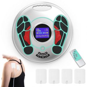 Stimulateur Circulatoire et Massage Pieds - Appareil Circulation Sanguine Jambes, Soulagement des Douleurs et Jambes Lourdes, Am&eacute;lioration de la Circulation Sanguine (AUORUSI, neuf)