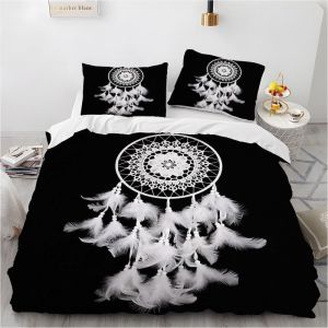 phonxia Parure de Lit 160x200 Attrape-R&ecirc;Ves Blanc Housse de Couette 160x200 2 Personnes avec Fermeture &Eacute;clair Sets de Housse Couette Respirant Microfibre + 2 Taie Oreiller 65x65&hellip; (Cqian, neuf)