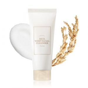 I'm from Rice Whip Facial Cleanser, low-pH Korean Rice Water Face Wash for sensitive, dry skin, Gentle Face Wash for Hydrating & Moisturizing, Creamy Lather, Makeup Remover (5.07 Fl Oz) (WISHCOMPANY INC., neuf)