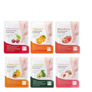 Masque Pour Les Mains, 6 Paires Gants Hydratants Pour Soin De Mains, Masques Hydratants Et Exfoliants Pour Les Mains, Gants De Masque Pour Les Mains Gants Nourrissants Pour La Peau Sèche Et Craquelée (HWXH-EU, neuf)