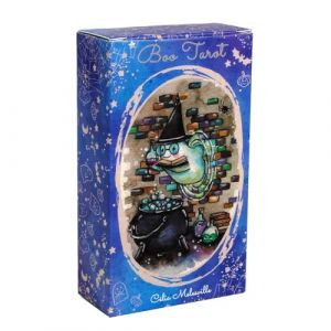 Jeu de tarot Celia Melesville Art, 78 cartes &eacute;dition anglaise pour r&eacute;unions d'amis et table de f&ecirc;te, coffret cadeau amusant et lecture spirituelle (yzsuistu, neuf)