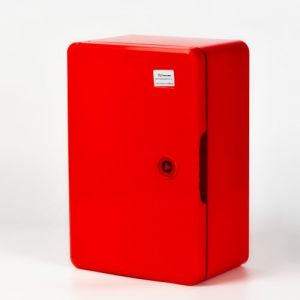 BOXEXPERT Bo&icirc;te de distribution ext&eacute;rieure en plastique ABS IP65 - Bo&icirc;tier rouge (s&eacute;rie Fleet) - 300 x 200 x 130 mm - Armoire murale ext&eacute;rieure - Bo&icirc;tier industriel &eacute;tanche - Bo&icirc;tier vide - Bo&icirc;te &agrave; (BOXEXPERT, neuf)