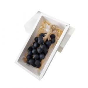 Savon Aux Grappes De Raisin,Savons Faits À La Main Au Raisin Vert Jasmin,Pas Besoin De Bricolage,Savon Pour Le Bain Visage Et Corps Aux Grappes De Raisin Pour (noir - Papier et du cart) (Jiangtuo Store, neuf)
