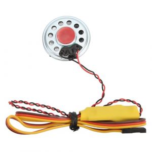 VOANZO Trompette de Voiture RC 90 DB, Mini klaxon de sirène pour Voiture Camion de Pompiers Simulation sonore d'ambulance pour Voitures RC à l'échelle 1/8 1/10 pour des Sons de véhicules d'urgence (VOANZO EU, neuf)