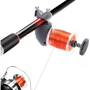 BOOSTEADY Enrouleur de Ligne de P&ecirc;che R&eacute;glable, Ligne de P&ecirc;che Spooler, Bobine de Ligne de Peche Portable, Accessoire de Bobine de Fil de Peche Universel pour Moulinet (Boosteady, neuf)